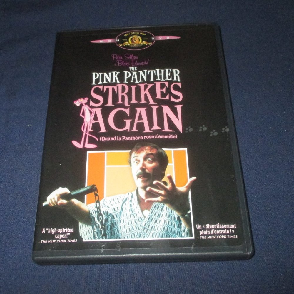 The Pink Panther Strikes Again (DVD, 2005, Widescreen, Canada) Peter Sellers